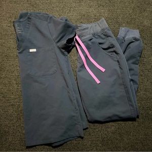 SET gray figs w/ pink